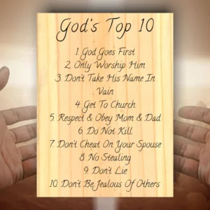 Custom Christian Wood Signs