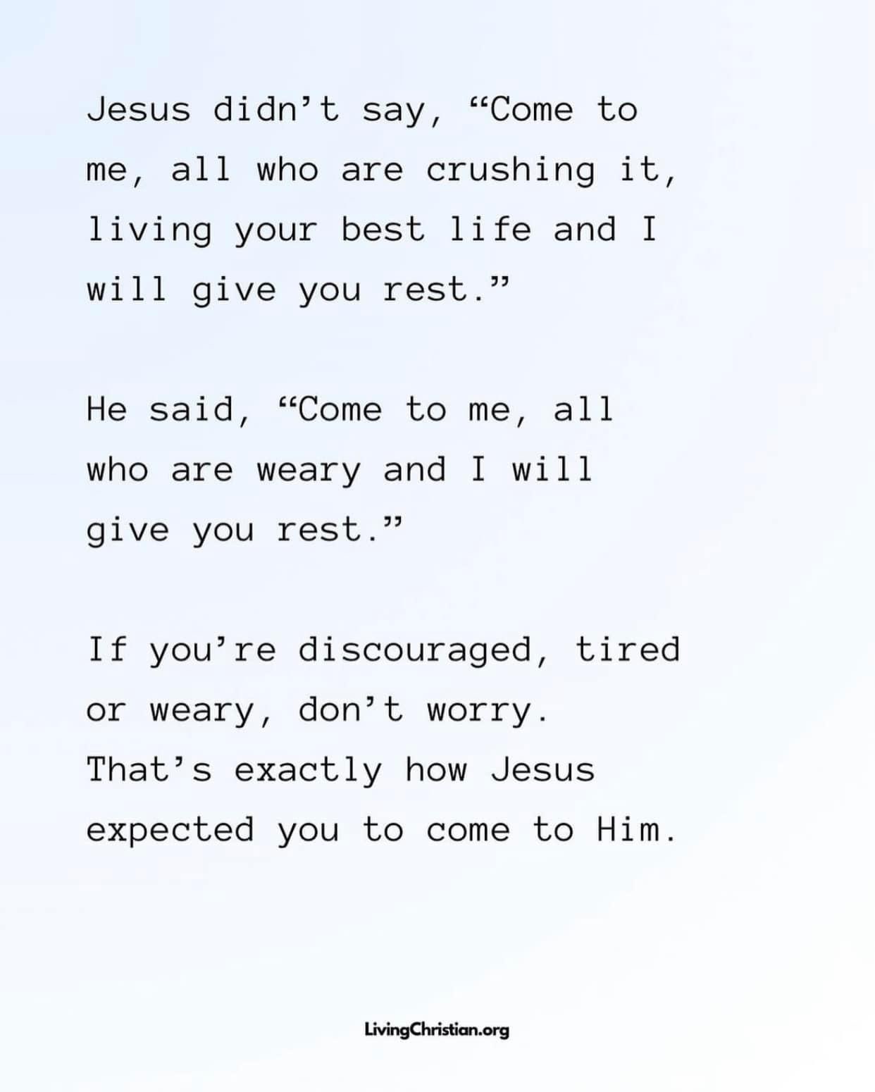 Finding Rest in Jesus: A Biblical Perspective - Plans With Jesus