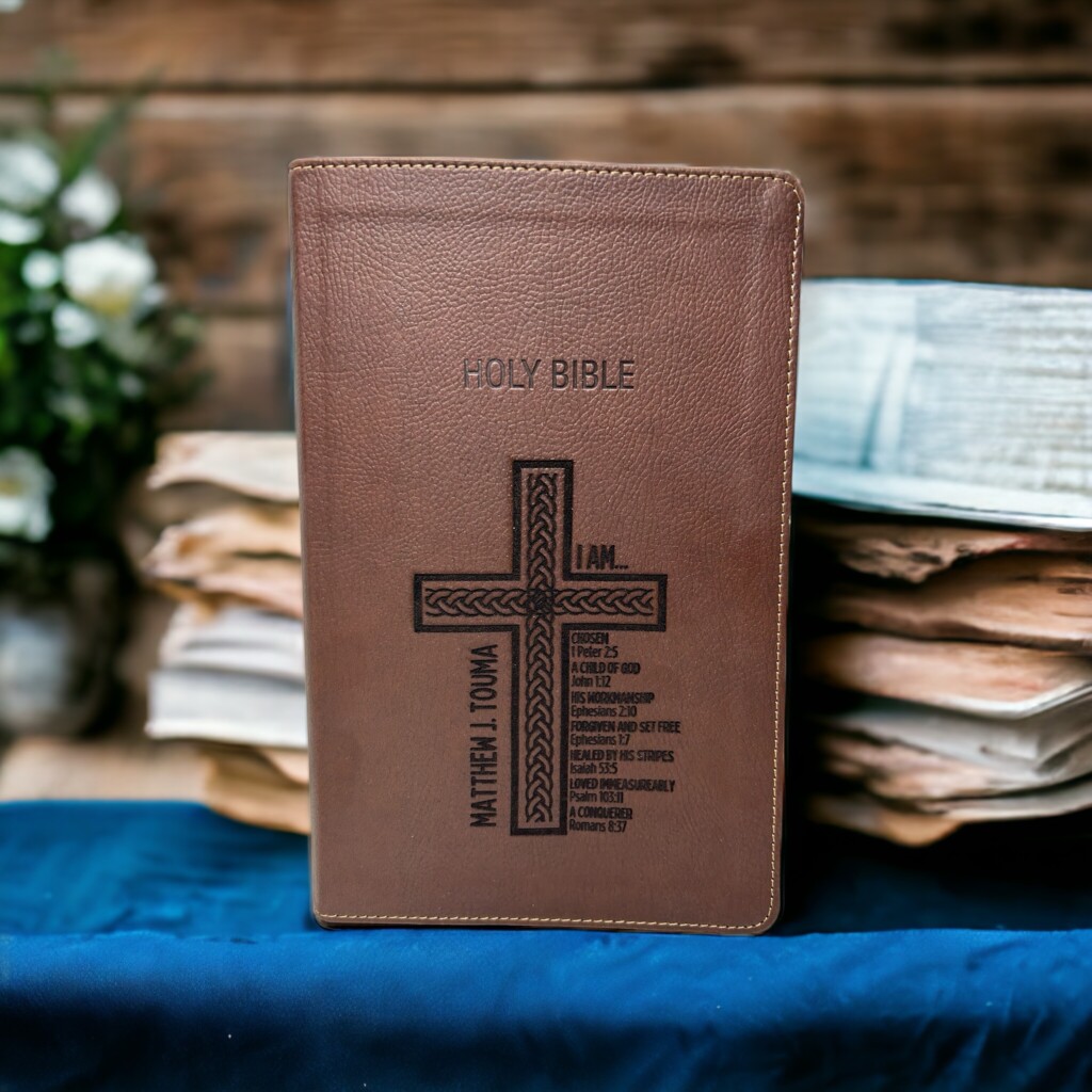Personalize Your Faith Journey: Custom Engraved NIV Study Bibles