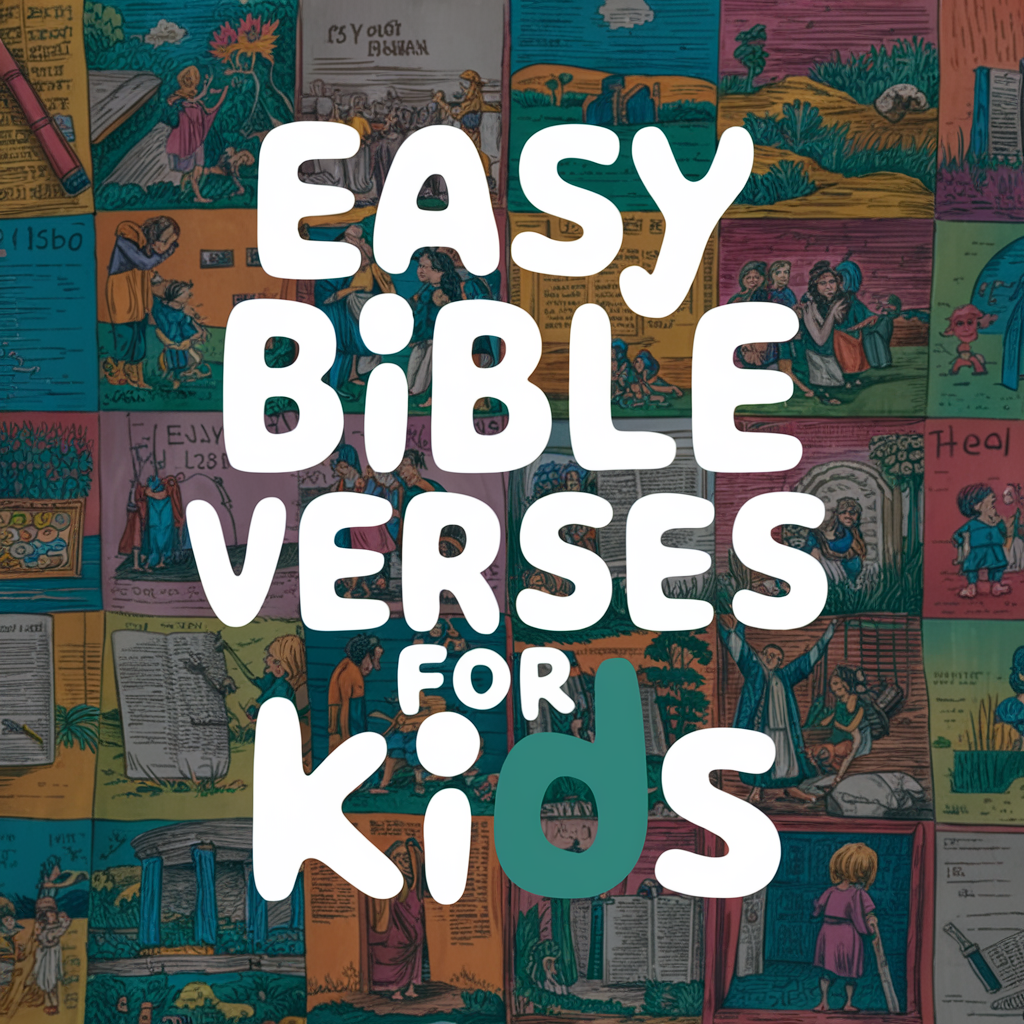 Easy Bible Verses For Kids to Learn and Love