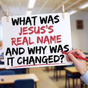 What Was Jesus’s Real Name and Why Was It Changed?