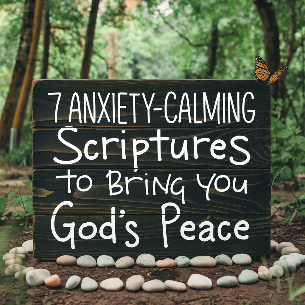 7 Anxiety-Calming Scriptures to Bring You God’s Peace