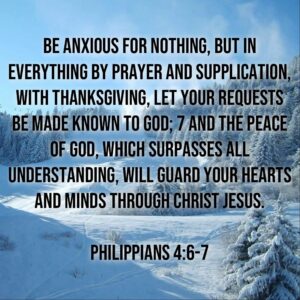 Philippians 4:6-7 – Finding God’s Peace in a Chaotic World
