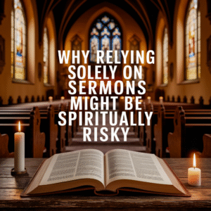 Why Relying Solely on Sermons Might Be Spiritually Risky