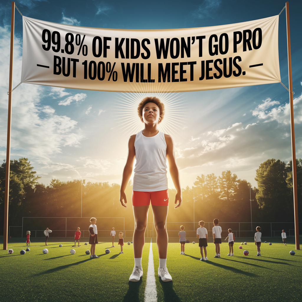 99.8% of Kids Won’t Go Pro — But 100% Will Meet Jesus