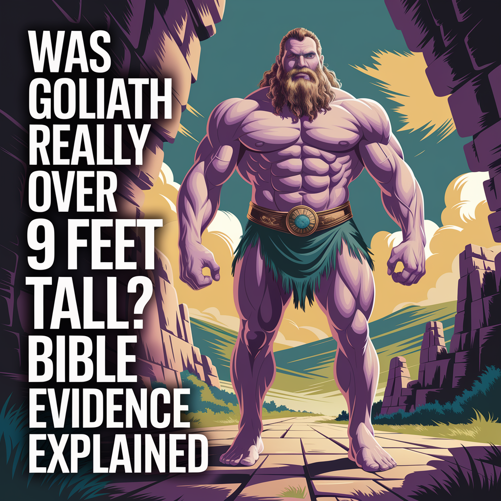 Was Goliath Really Over 9 Feet Tall? Bible Evidence Explained