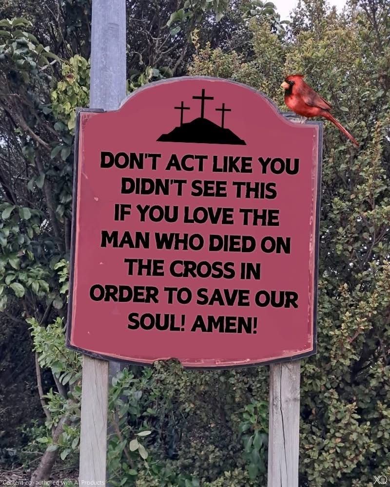 Do You Love The Man That Died On The Cross For You &amp; I?